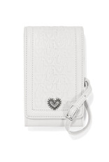 Deeply In Love Phone Organizer in Optic White