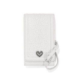 Deeply In Love Phone Organizer in Optic White