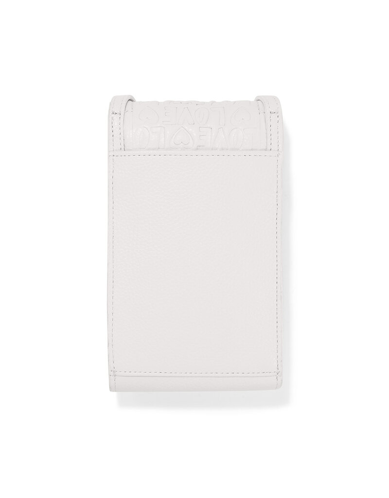 Deeply In Love Phone Organizer in Optic White