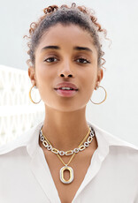 Medici Two Tone Convertible Necklace