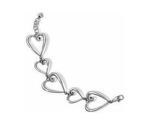 Whimsical Heart Link Bracelet - j.hoffman's