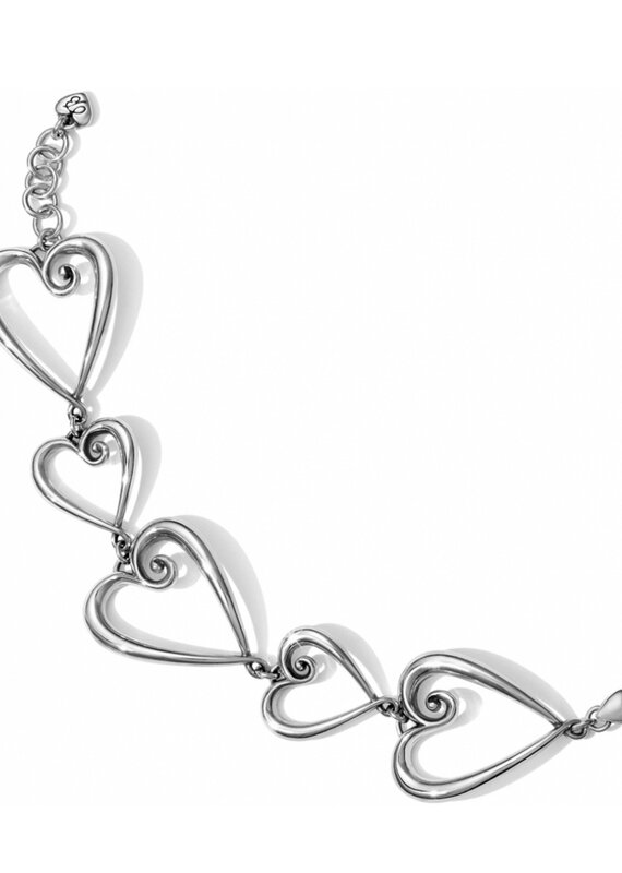 Whimsical Heart Link Bracelet