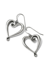 Whimsical Heart French Wire Earring