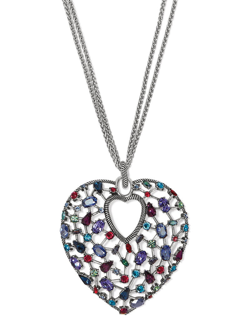 One Love Jewel Heart Convertible Necklace