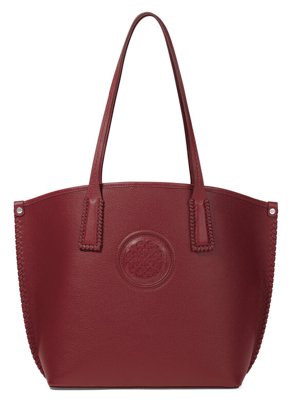 Viviana Large Tote in Ruby