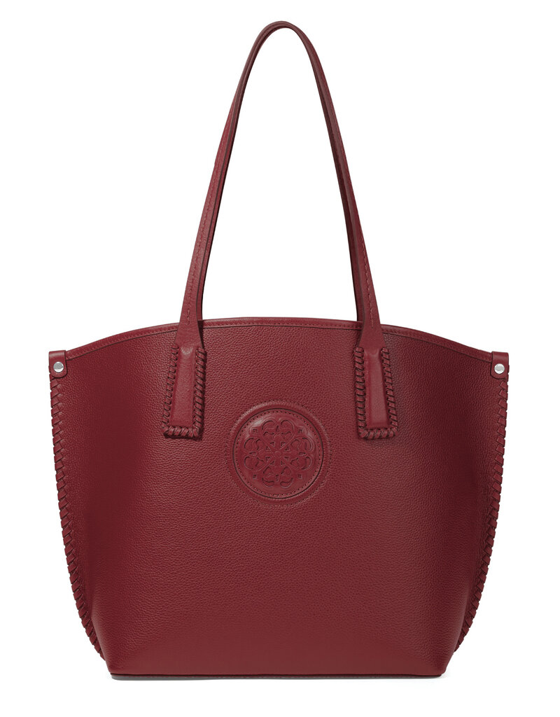 Viviana Large Tote in Ruby