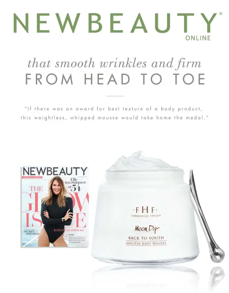 Moon Dip Back to Youth Body Mousse8oz j.hoffman's