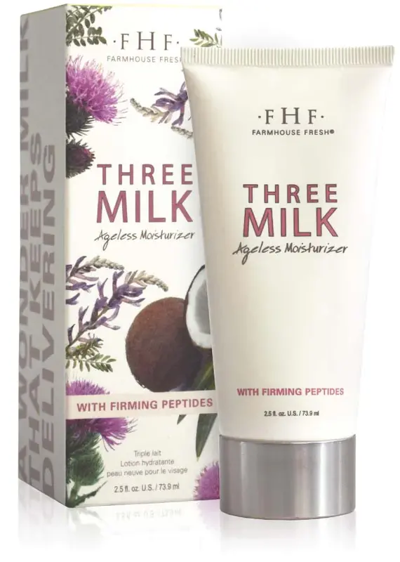 J.HOFFMAN'S Three Milk Ageless Moisturizer -- 2.5oz