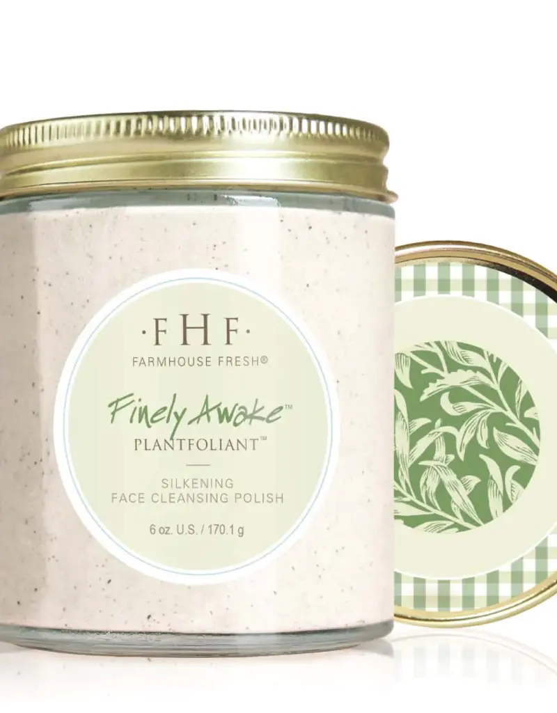 J.HOFFMAN'S Finely Awake Plantfoliant Silkening Face Cleansing Polish