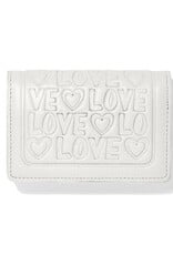 Deeply In Love Card Case in Optic White