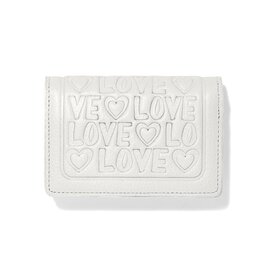 Deeply In Love Card Case in Optic White
