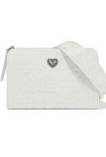 Deeply in Love Medium Pouch In Optic White