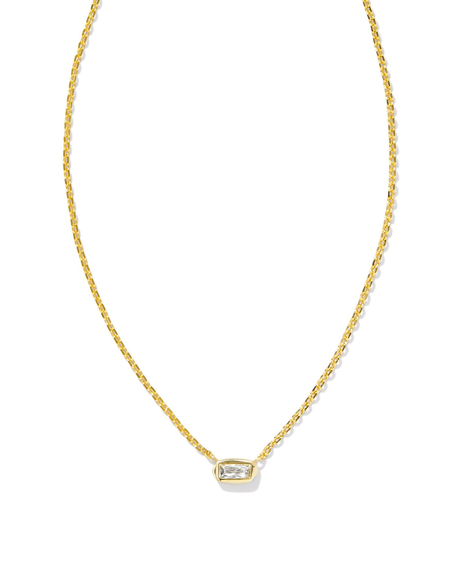 Fern Crystal Pendant Necklace j.hoffman s