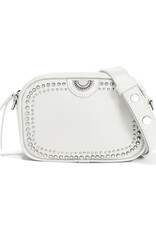Perry Mini Camera Bag in Optic White