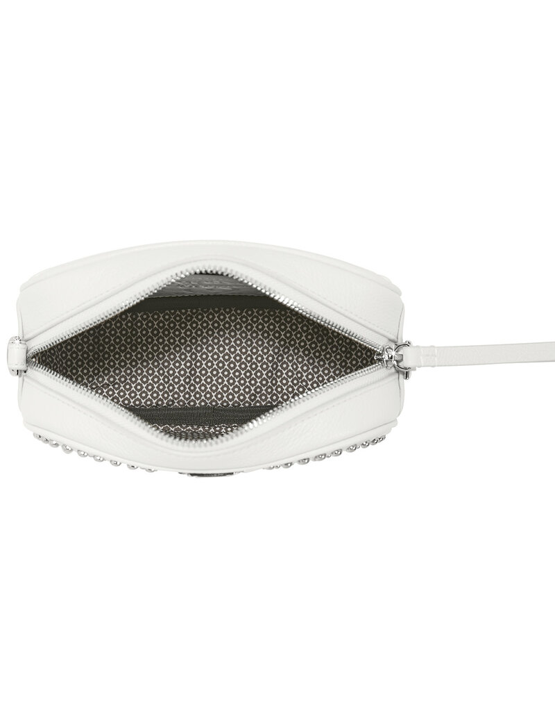 Perry Mini Camera Bag in Optic White