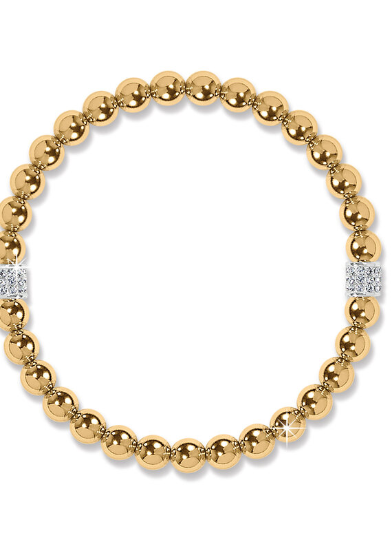 Meridian Petite Stretch Bracelet in Gold