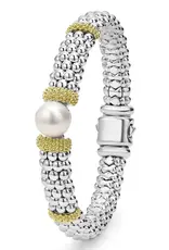 LAGOS Luna Two-Tone Pearl Caviar Bracelet | 9mm