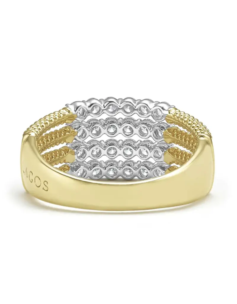 LAGOS Signature Caviar Diamond Superfine Statement Ring
