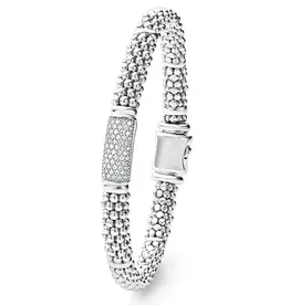 LAGOS Signature Caviar Diamond 6mm Caviar Diamond Bracelet