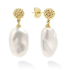 LAGOS Luna Baroque Pearl Drop Earrings