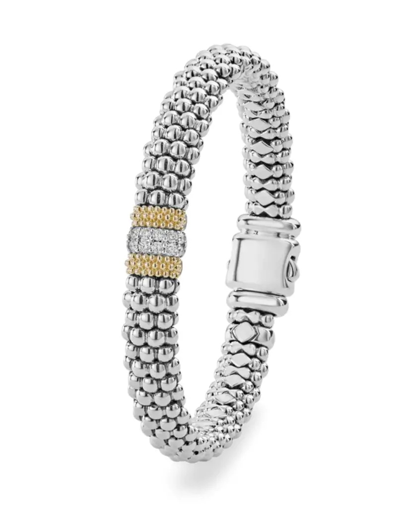 LAGOS Caviar Lux 9mm 1 Station Diamond Bracelet