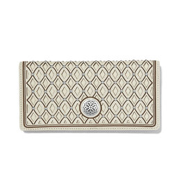 Ferrara la Bellezza Slim Folio Wallet in Ivory