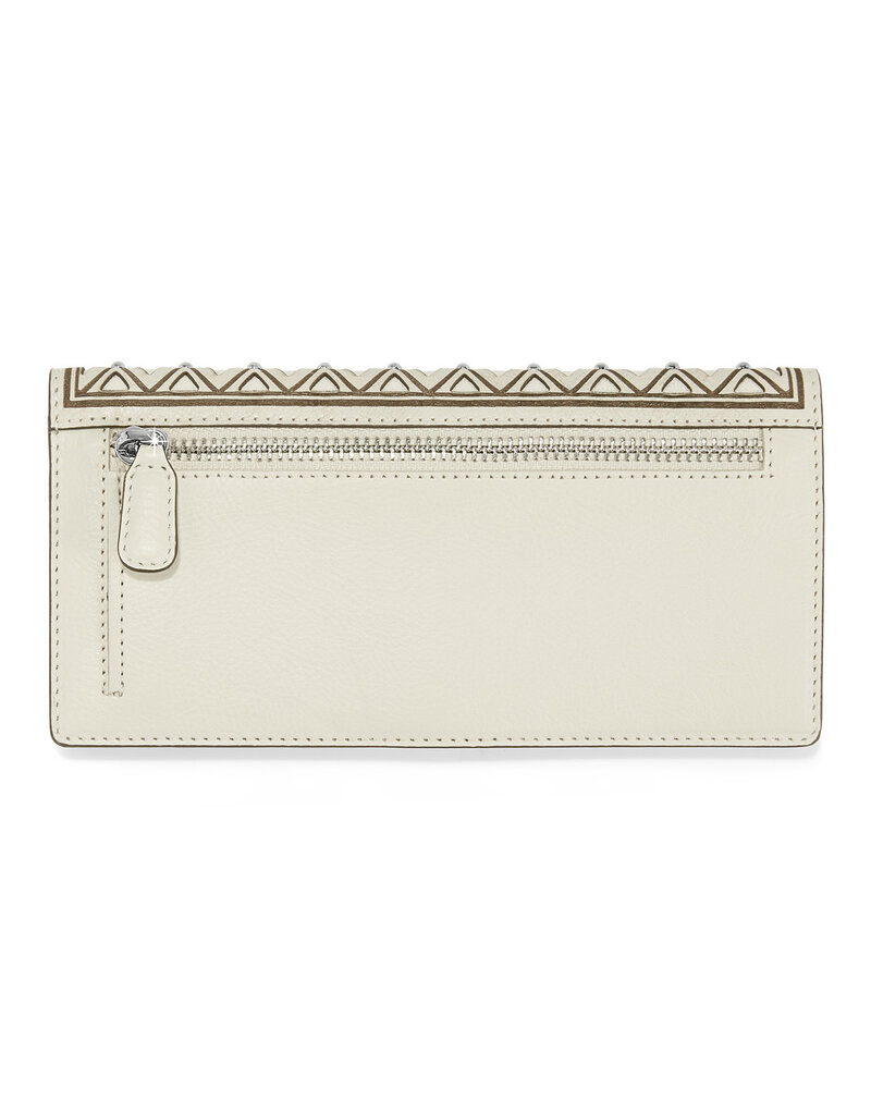 Ferrara la Bellezza Slim Folio Wallet in Ivory