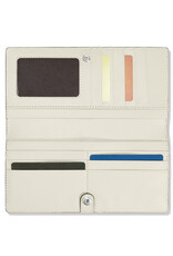 Ferrara la Bellezza Slim Folio Wallet in Ivory