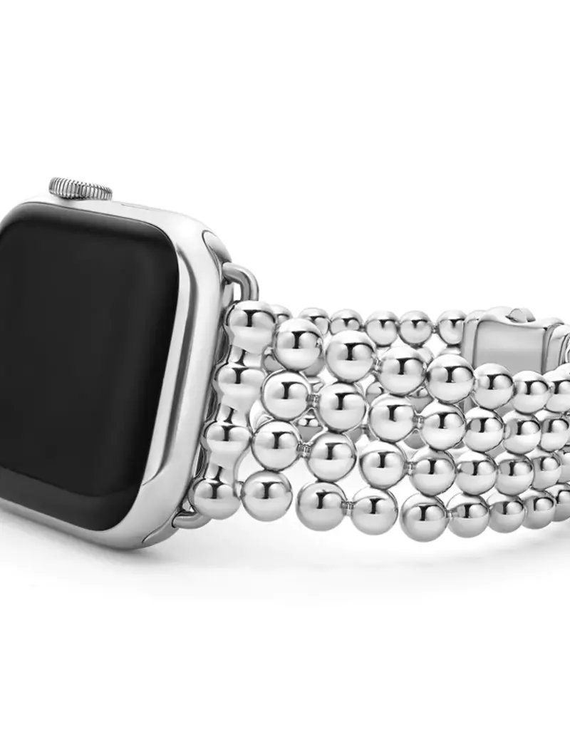 LAGOS Smart Caviar Stainless Steel Infinite Caviar Beaded Watch Bracelet