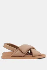 J.HOFFMAN'S Delta Criss Cross Sandal - Nude