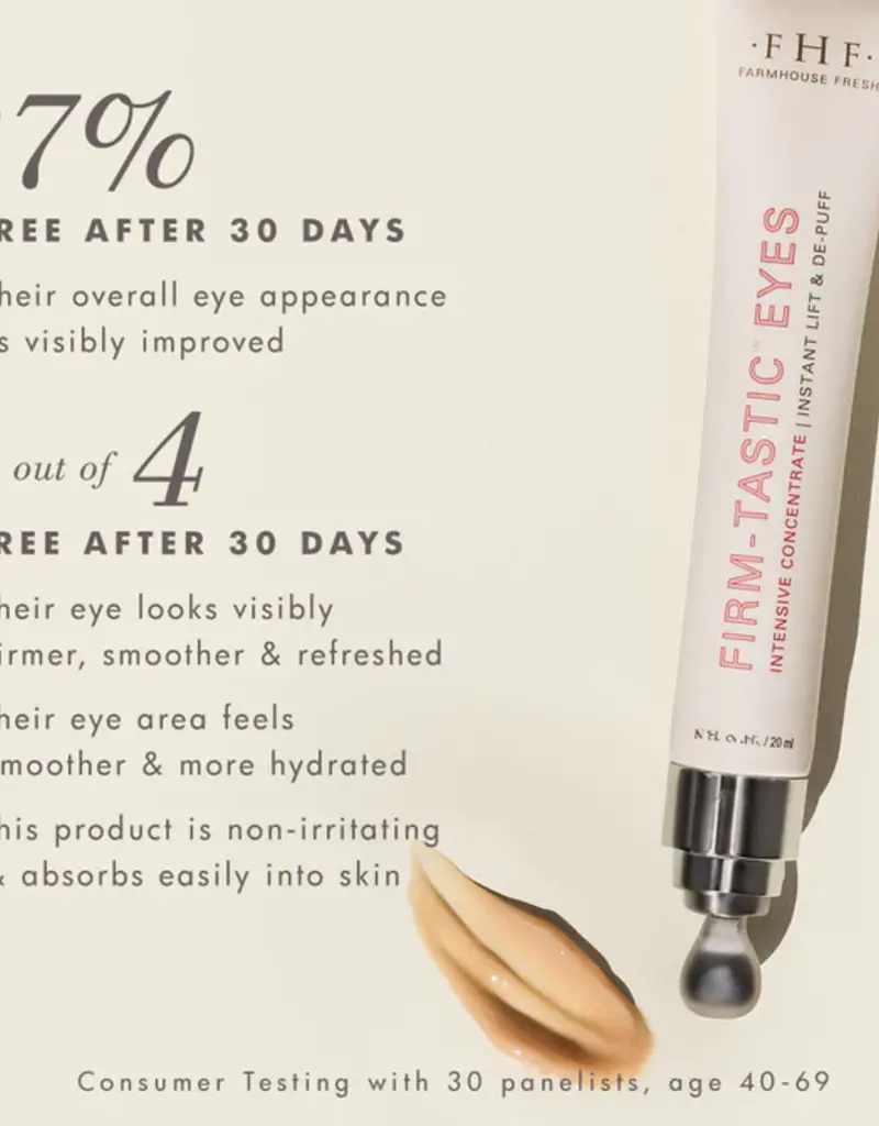 J.HOFFMAN'S Firm-Tastic Eyes Intensive Concentrate w/Applicator