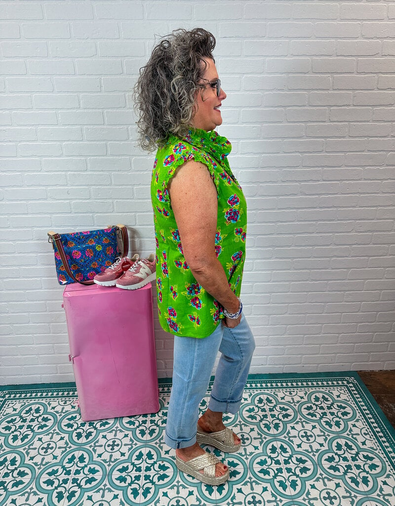 J.HOFFMAN'S Green With Envy Top