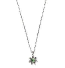 Everbloom Sunflower Necklace in Peridot