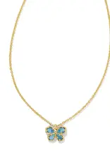 KENDRA SCOTT Mae Butterfly Pendant Necklace