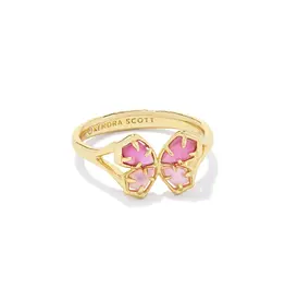 KENDRA SCOTT Mae Butterfly Cocktail Ring