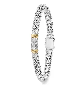 LAGOS Caviar Lux Caviar Diamond Bracelet 6mm