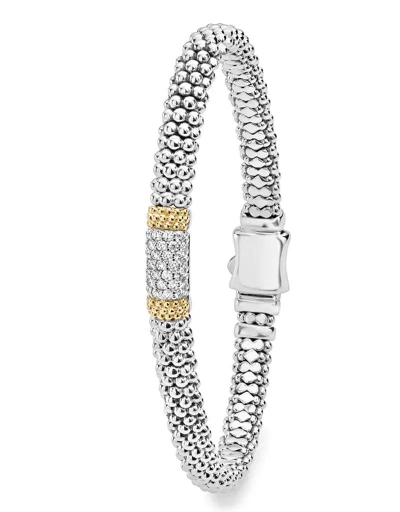 LAGOS Caviar Lux Caviar Diamond Bracelet 6mm