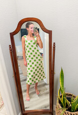 J.HOFFMAN'S Crochet Midi Dress - Green