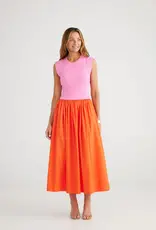 J.HOFFMAN'S Daphne Dress - Pnk/Orange