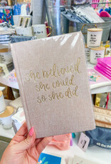 J.HOFFMAN'S She Believed She Could Journal