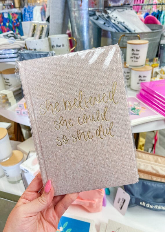 J.HOFFMAN'S She Believed She Could Journal