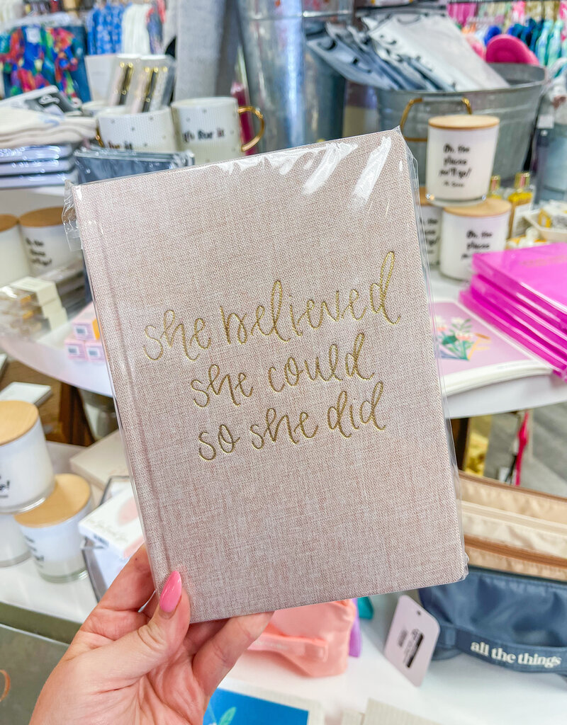 J.HOFFMAN'S She Believed She Could Journal