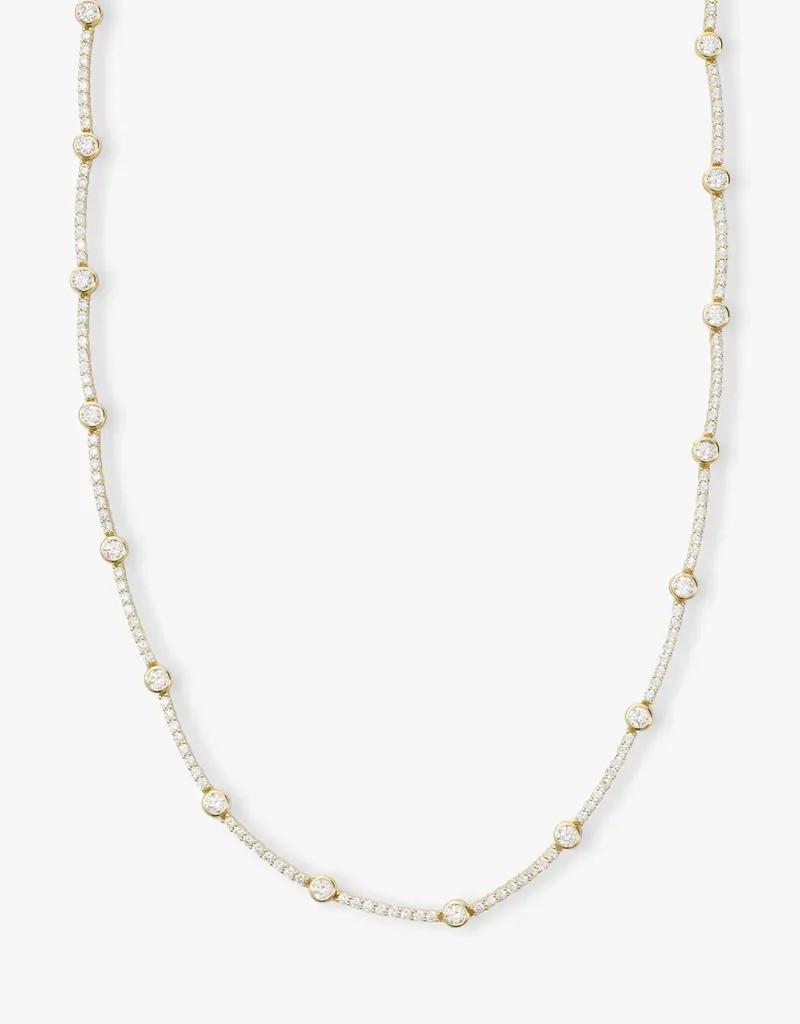 J.HOFFMAN'S She's An Icon Station Necklace