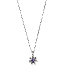 Everbloom Sunflower Tanzanite Necklace