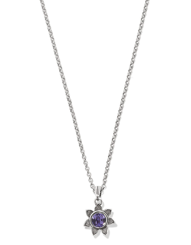 Everbloom Sunflower Tanzanite Necklace