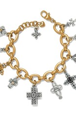Heavenly Cross Charm Bracelet