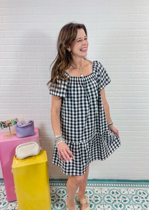 J.HOFFMAN'S Checked Out Dress