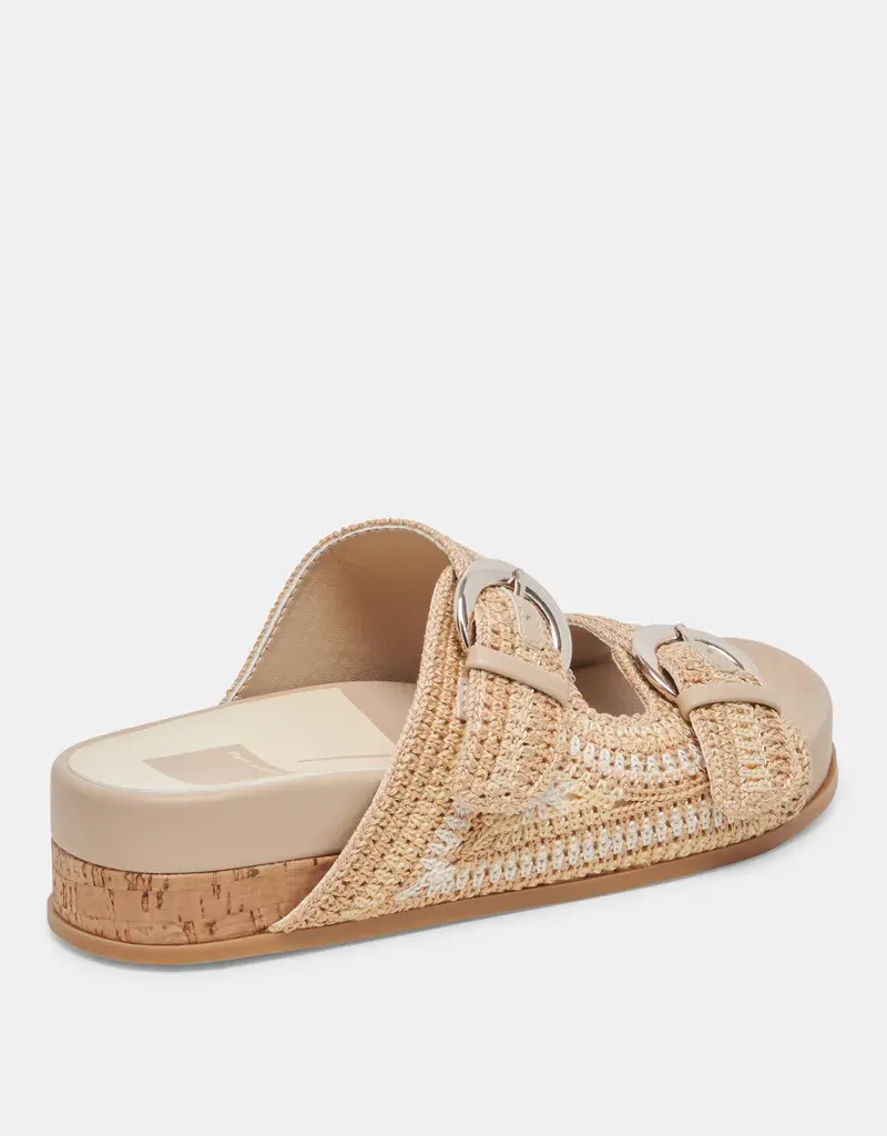 J.HOFFMAN'S Ralli Sandal - Natural Multi Knit