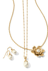 Everbloom Pearl Drop French Wire in Gold