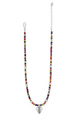Mingle Medley Beaded Heart Necklace